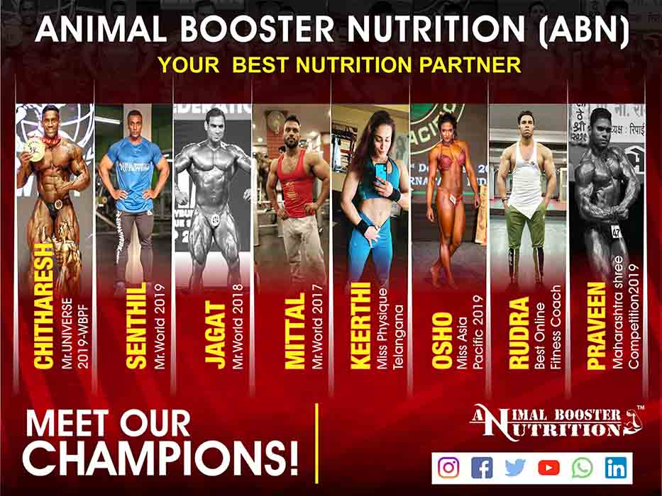 Animal Booster Nutrition supports top Body Builders on their way to create  their popularity worldwide - Newsstudio18